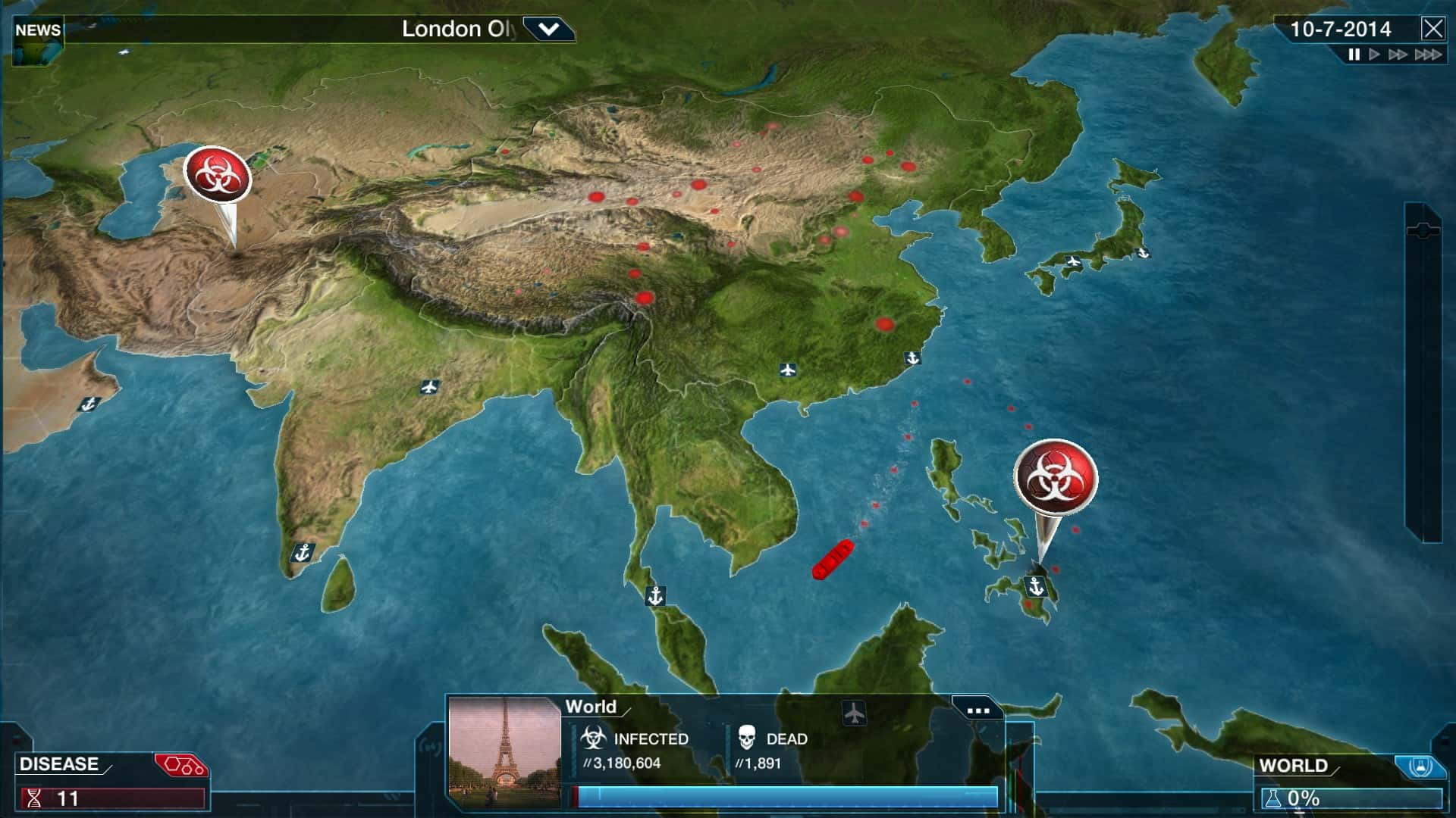 瘟疫公司:外星人与反疫苗 Plague Inc Evolved 全DLC封面